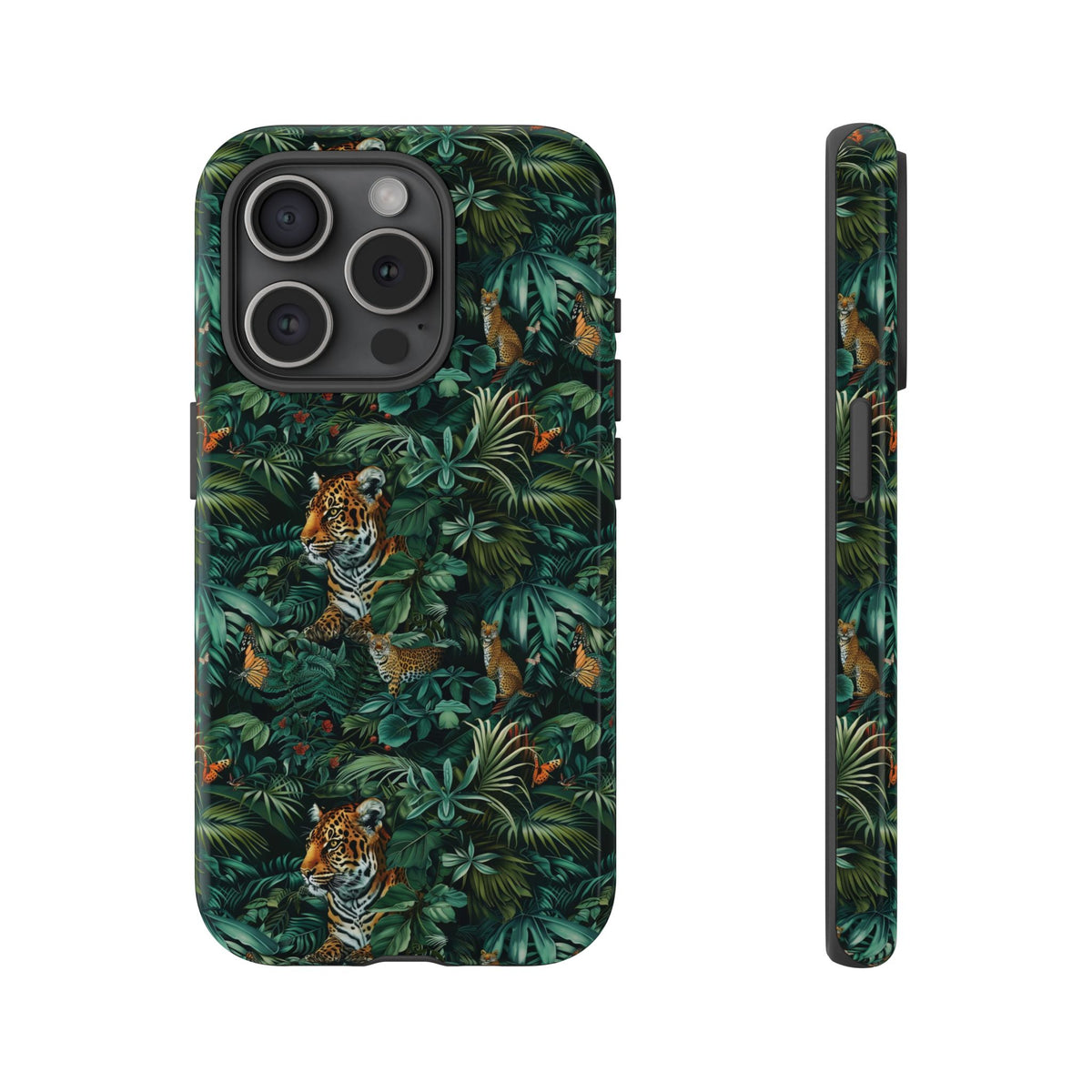 Jungle Pattern Phone Case – Exotic & Lush Design for Your Phone 326