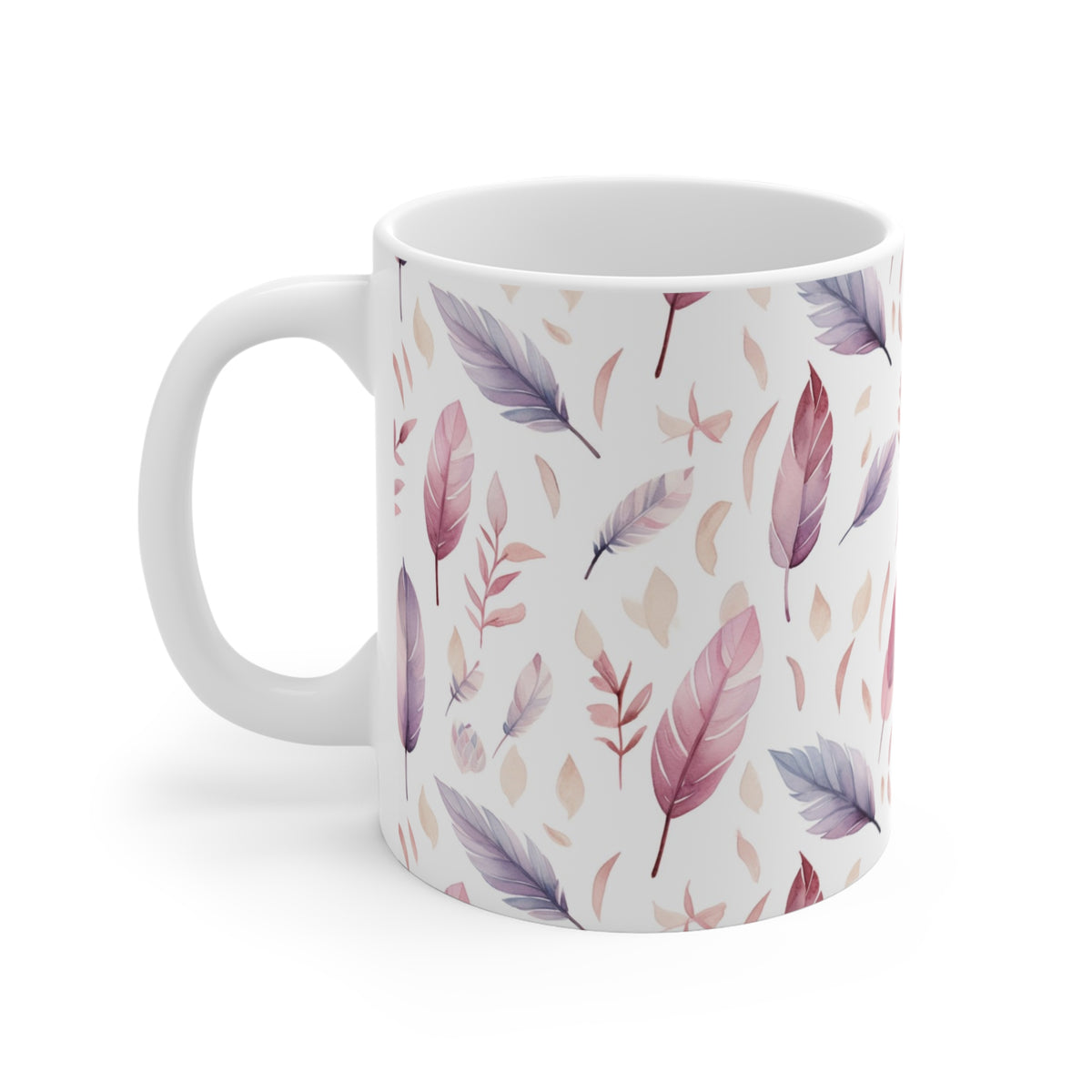 Various Watercolor Design All Over Coffee Mug – Unique Artistic Ceramic Coffee Cup 335