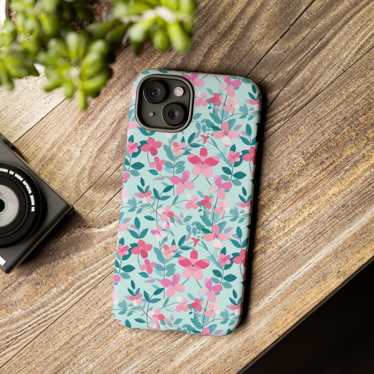 Spring Pattern Phone Case – Fresh & Vibrant Design for Your Phone 412