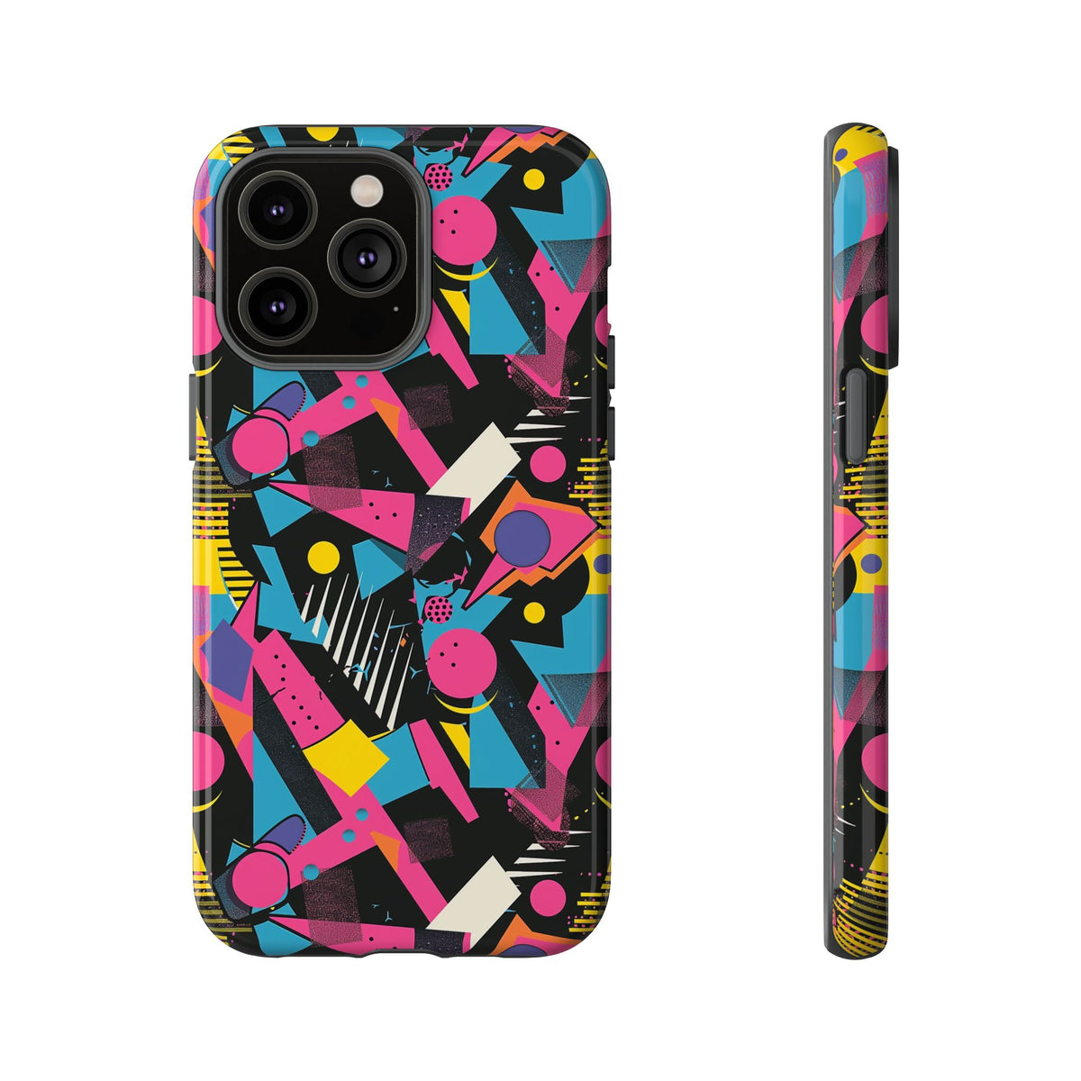 Retro 80s Seamless Phone Case – Vintage Style Meets Modern Protection 077