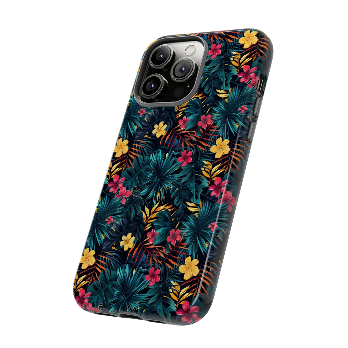 Jungle Pattern Phone Case – Exotic & Lush Design for Your Phone 327