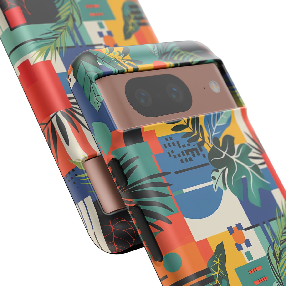 Jungle Collage Phone Case – Vibrant & Durable Nature-Inspired Protection