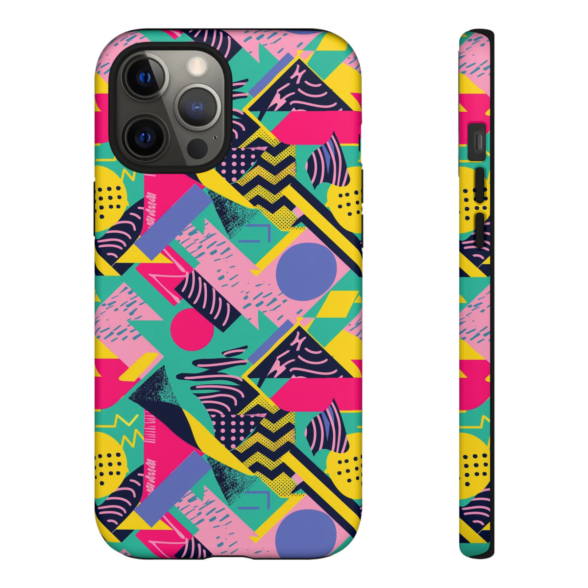 Retro 80s Seamless Phone Case – Vintage Style Meets Modern Protection 078