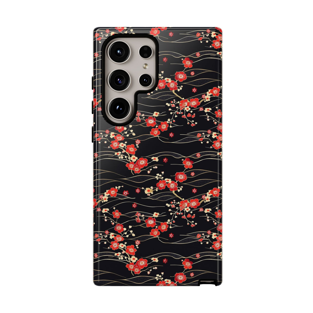 Japanese Pattern Phone Case – Elegant & Timeless Design for Your Phone 041