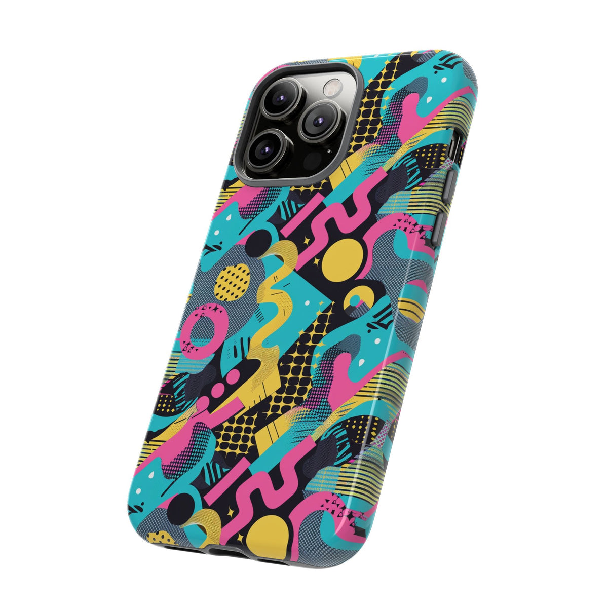 Retro 80s Seamless Phone Case – Vintage Style Meets Modern Protection 138