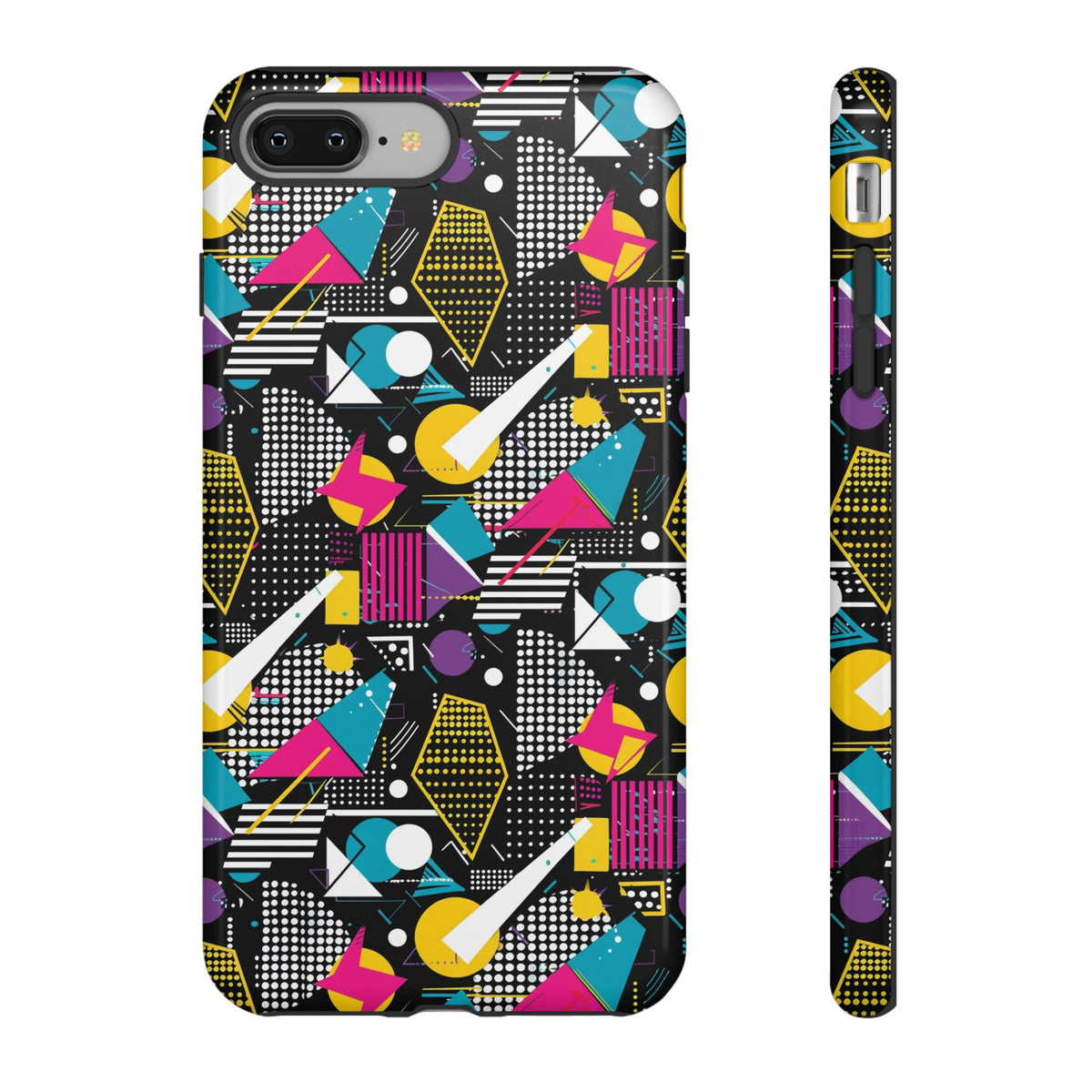 Retro 80s Seamless Phone Case – Vintage Style Meets Modern Protection 173