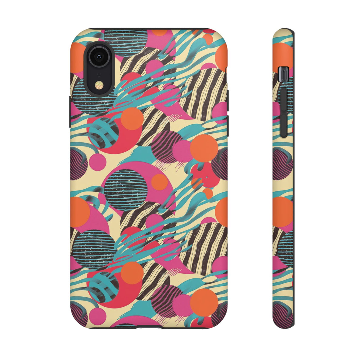 Retro 80s Seamless Phone Case – Vintage Style Meets Modern Protection 167