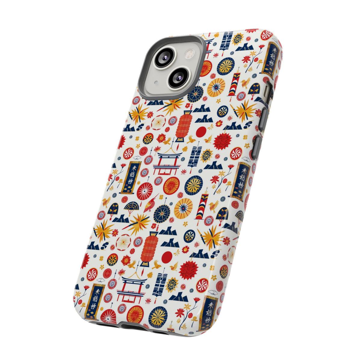 Japanese Pattern Phone Case – Elegant & Timeless Design for Your Phone 118