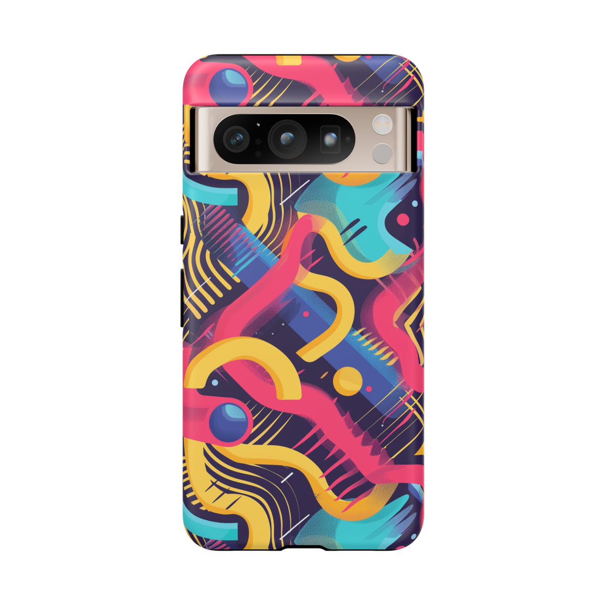 Retro 80s Seamless Phone Case – Vintage Style Meets Modern Protection 2