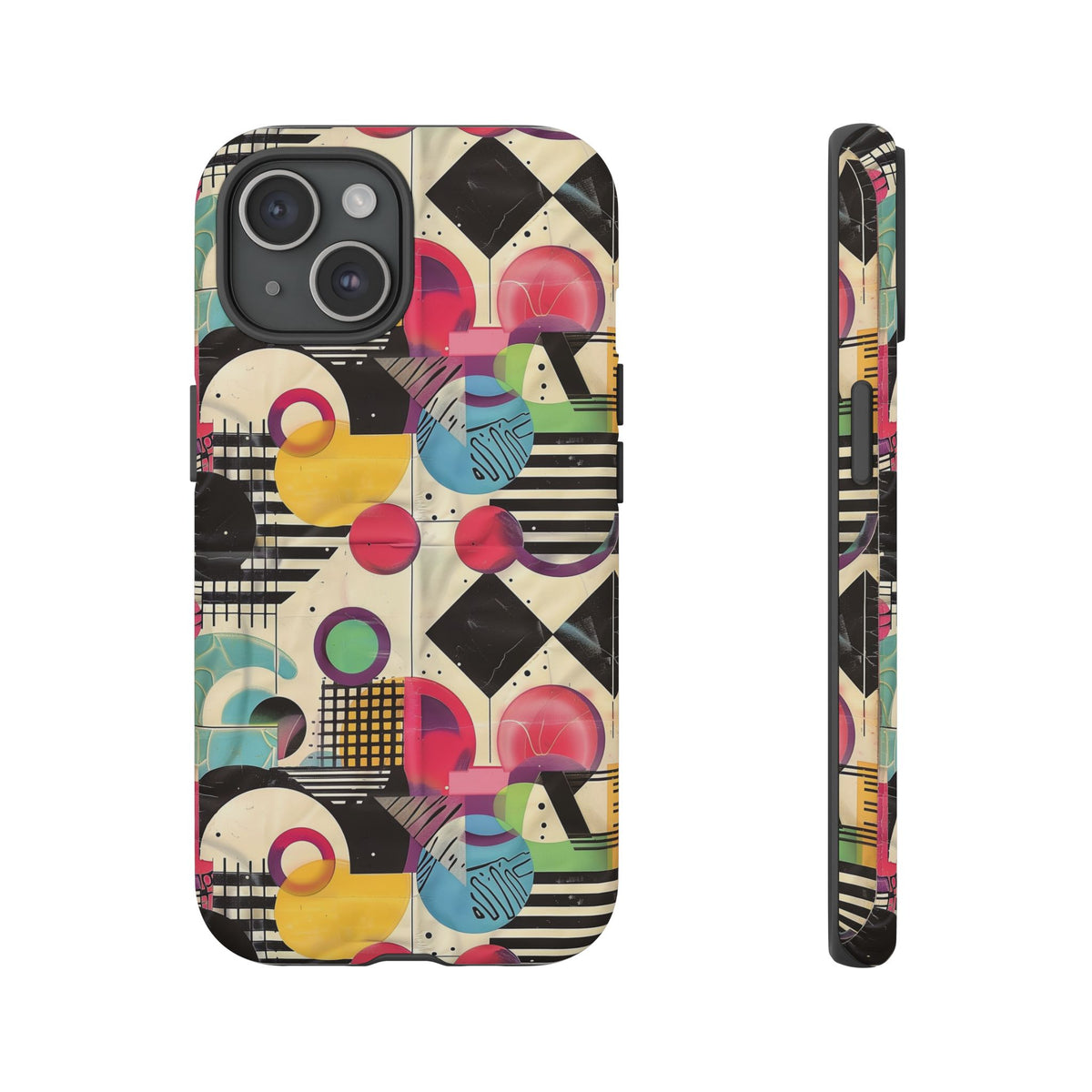 Retro 80s Seamless Phone Case – Vintage Style Meets Modern Protection 164