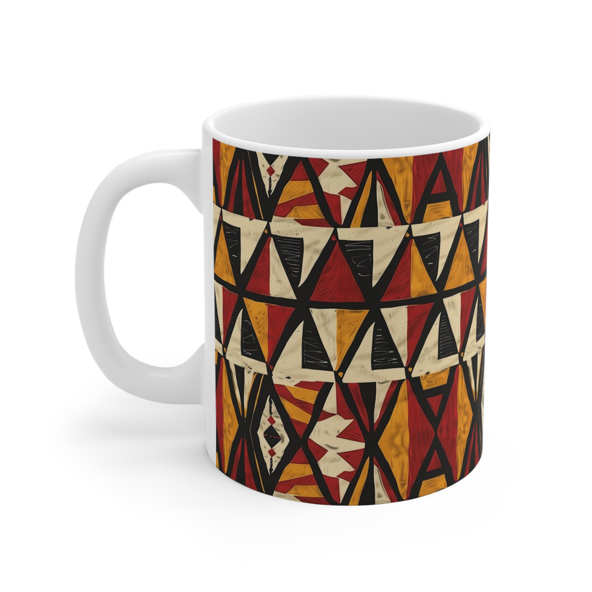 All-Over African Pattern Coffee Mug 551