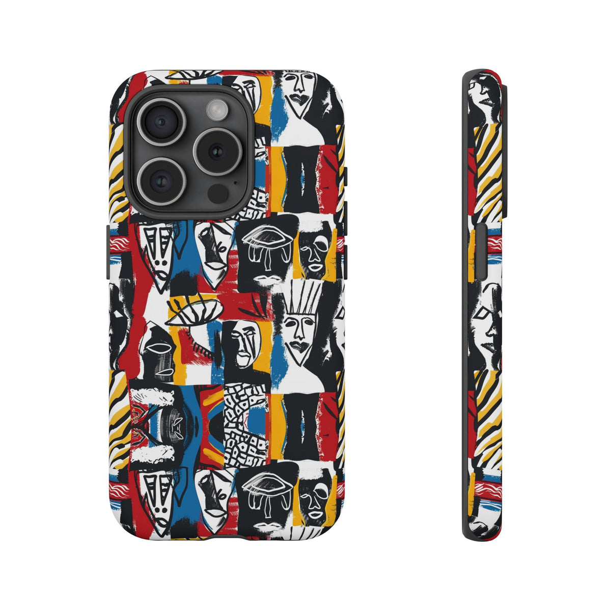 Stylish African Pattern Phone Case – Unique and Vibrant Protection 105