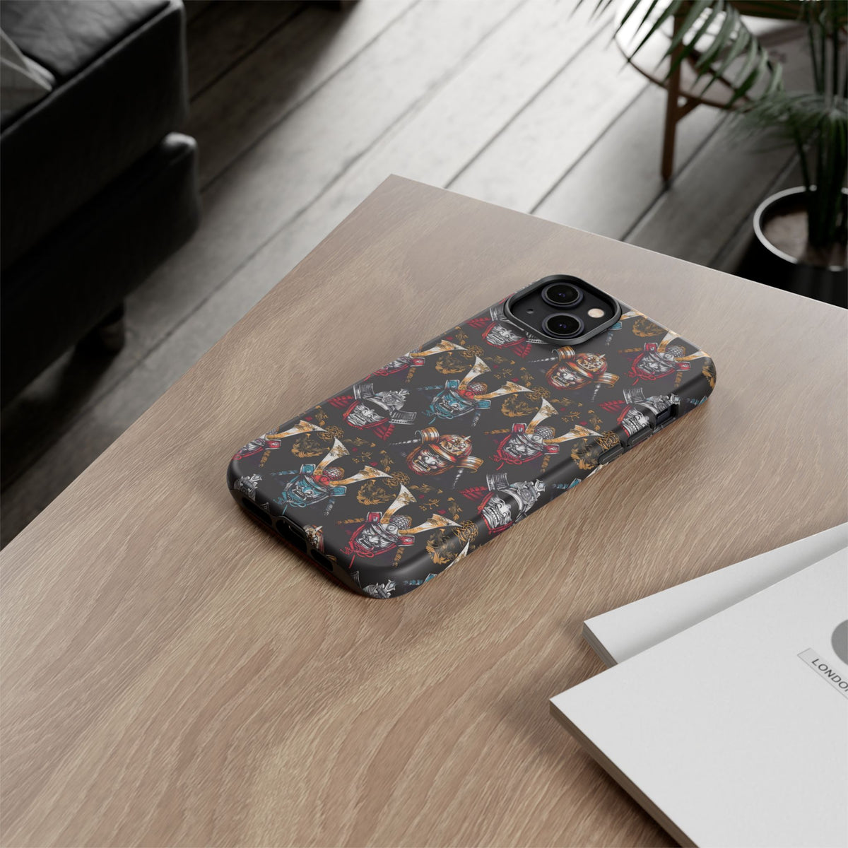 Japanese Pattern Phone Case – Elegant & Timeless Design for Your Phone 454