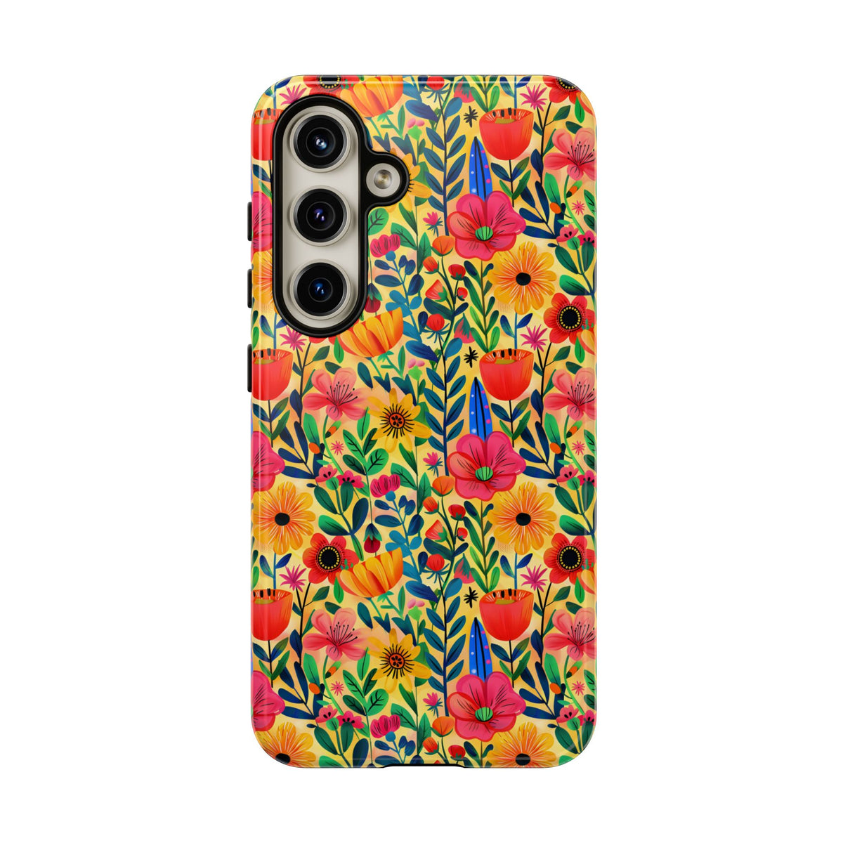 Frida Kahlo's Flower Phone Case – Artistic Elegance for Your Phone 7