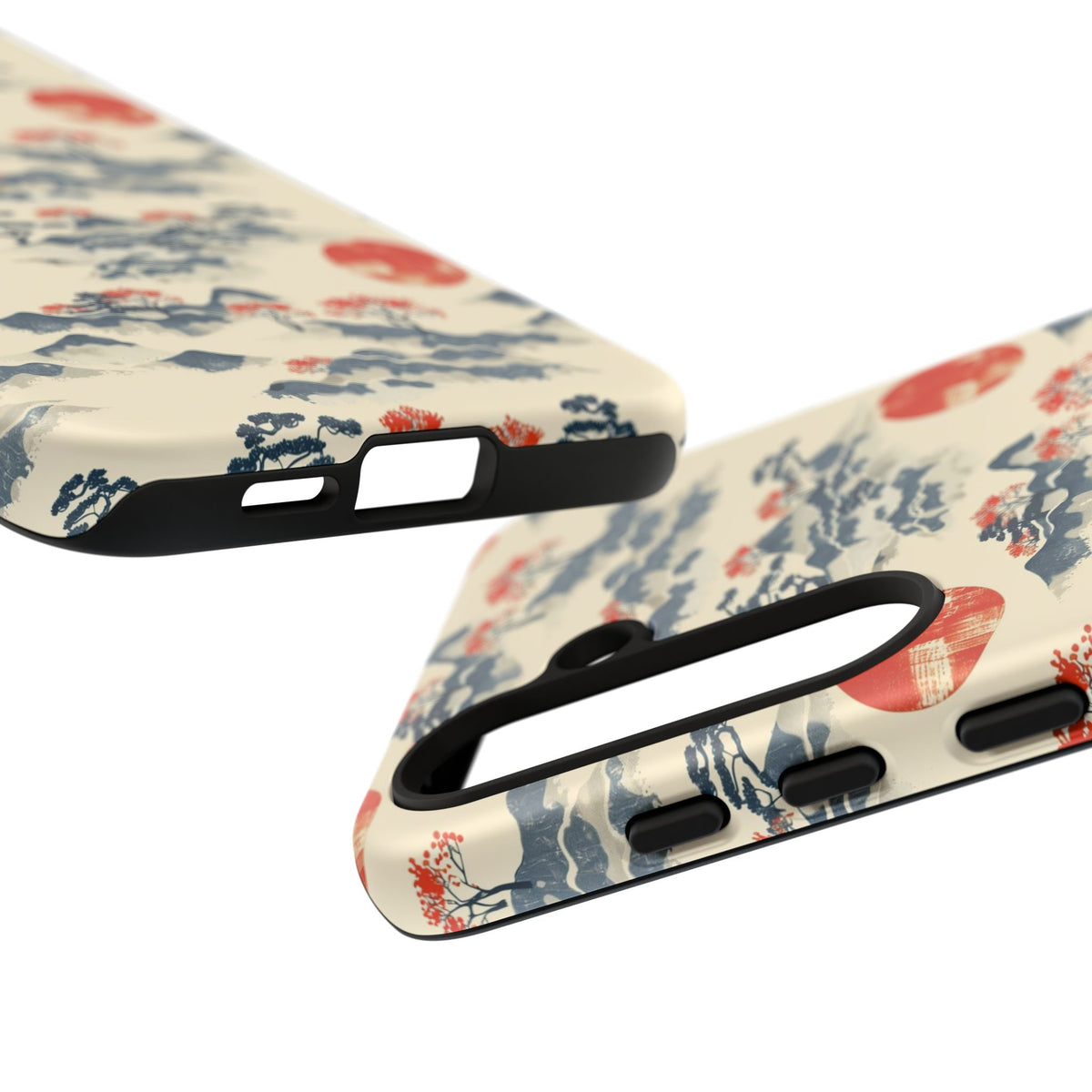 Japanese Pattern Phone Case – Elegant & Timeless Design for Your Phone 085