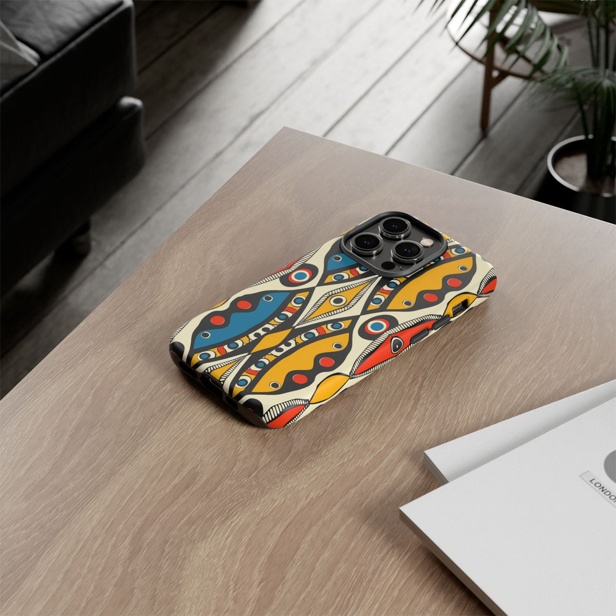 Stylish African Pattern Phone Case – Unique and Vibrant Protection 180