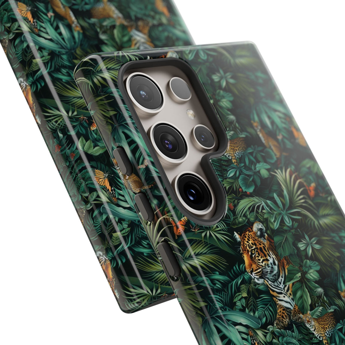 Jungle Pattern Phone Case – Exotic & Lush Design for Your Phone 326