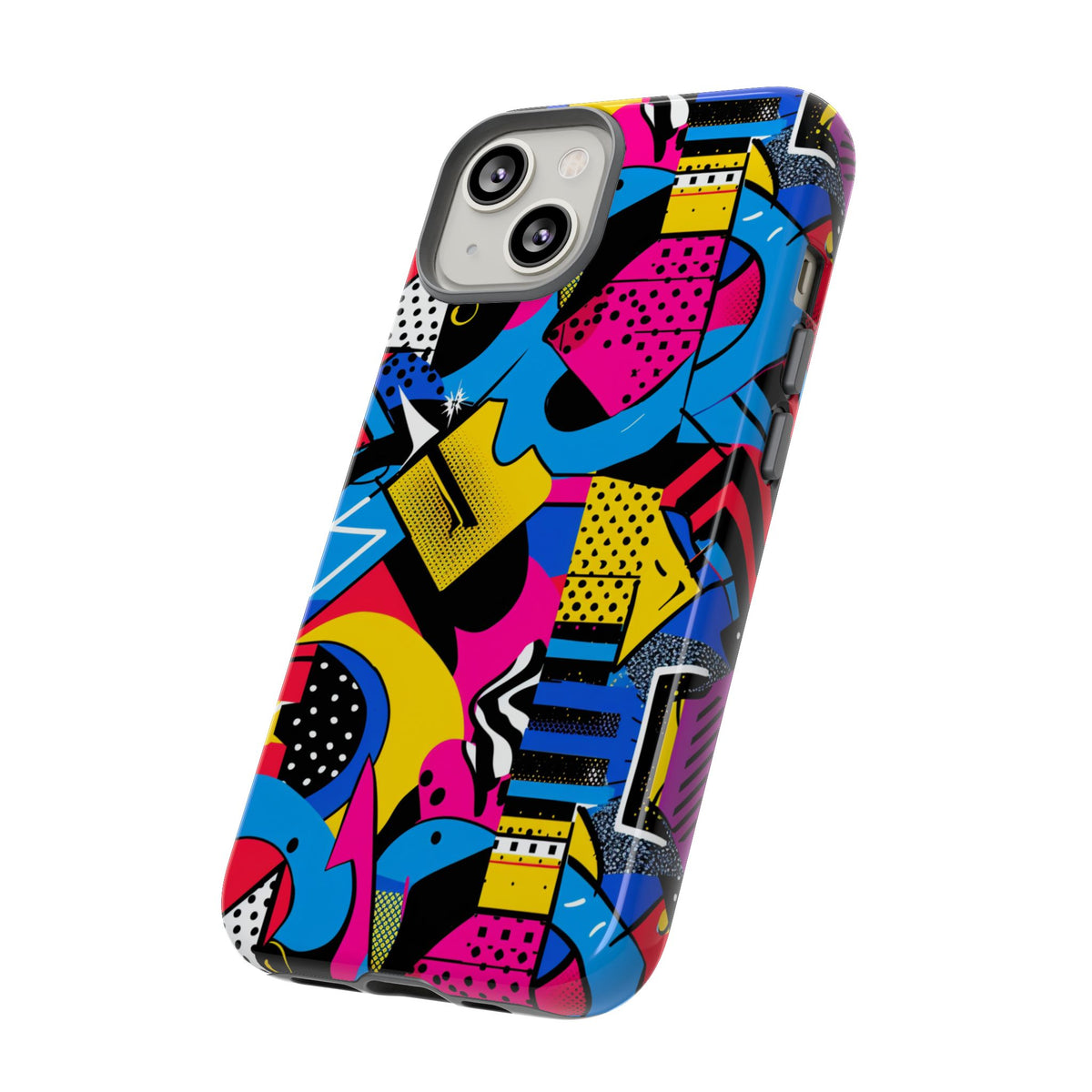 Retro 80s Seamless Phone Case – Vintage Style Meets Modern Protection