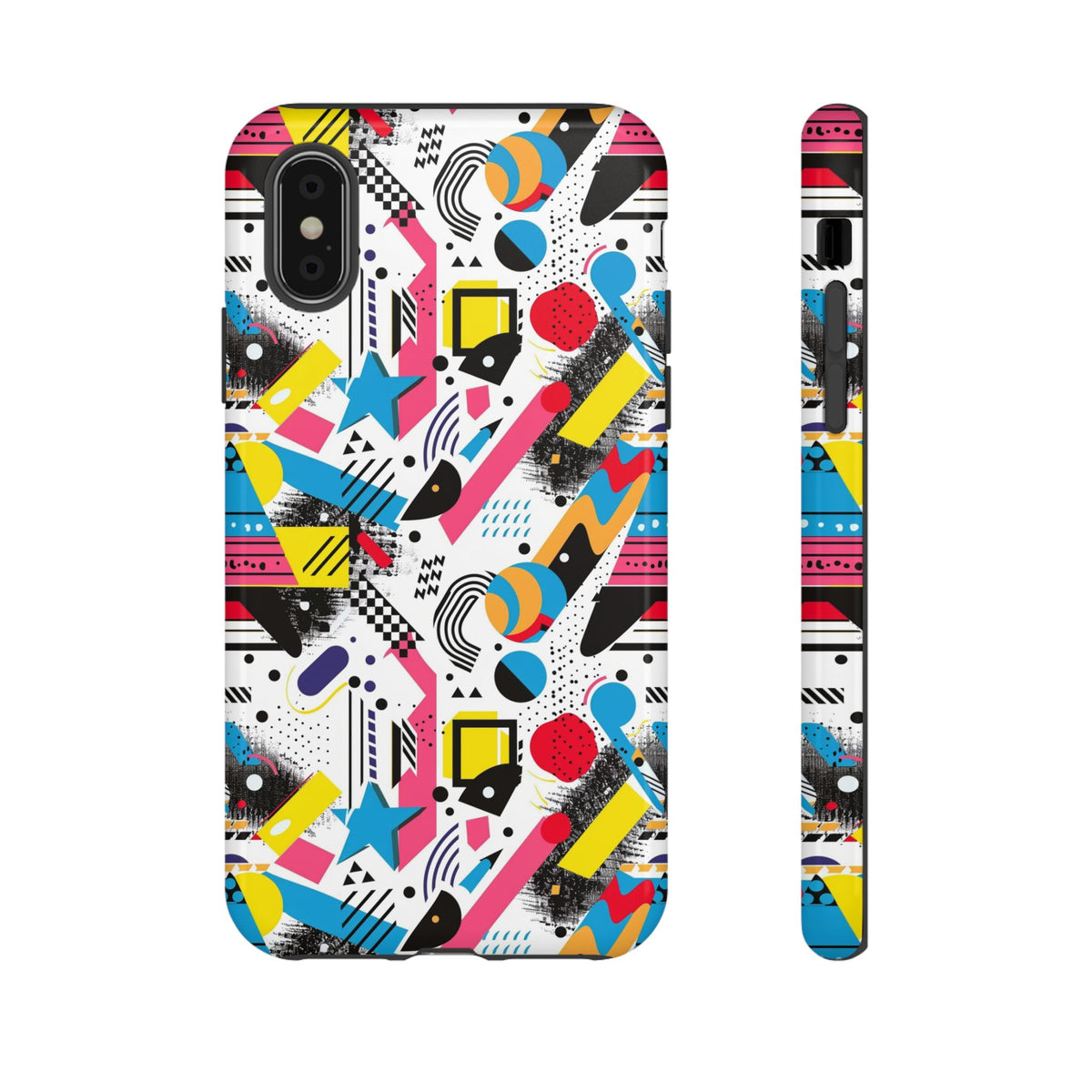 Retro 80s Seamless Phone Case – Vintage Style Meets Modern Protection 094