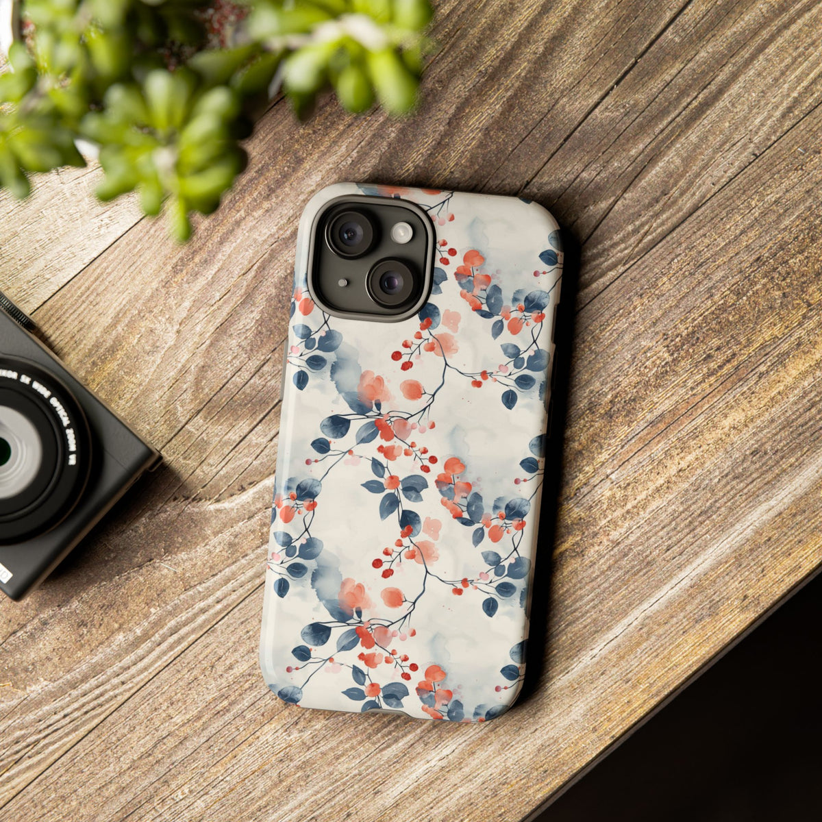 Japanese Pattern Phone Case – Elegant & Timeless Design for Your Phone 500