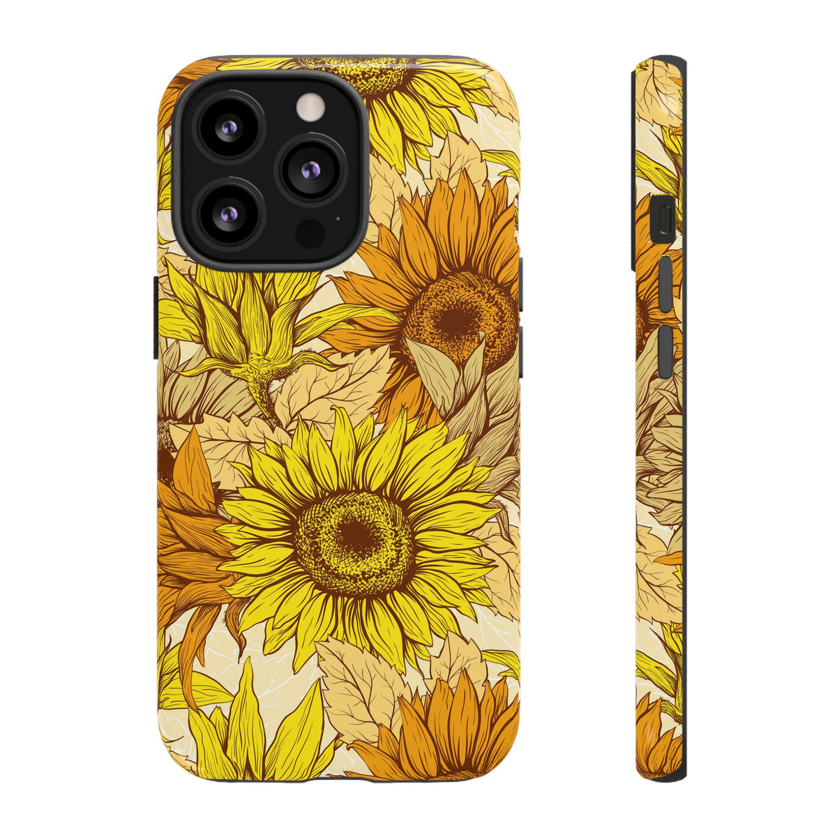 Sunflower Phone Case – Brighten Your Day with Floral Charm