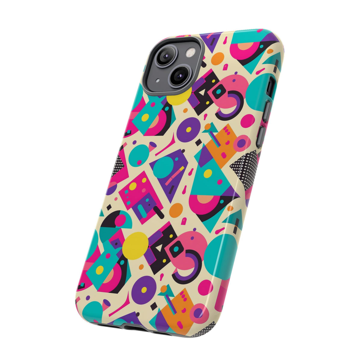 Retro 80s Seamless Phone Case – Vintage Style Meets Modern Protection 199