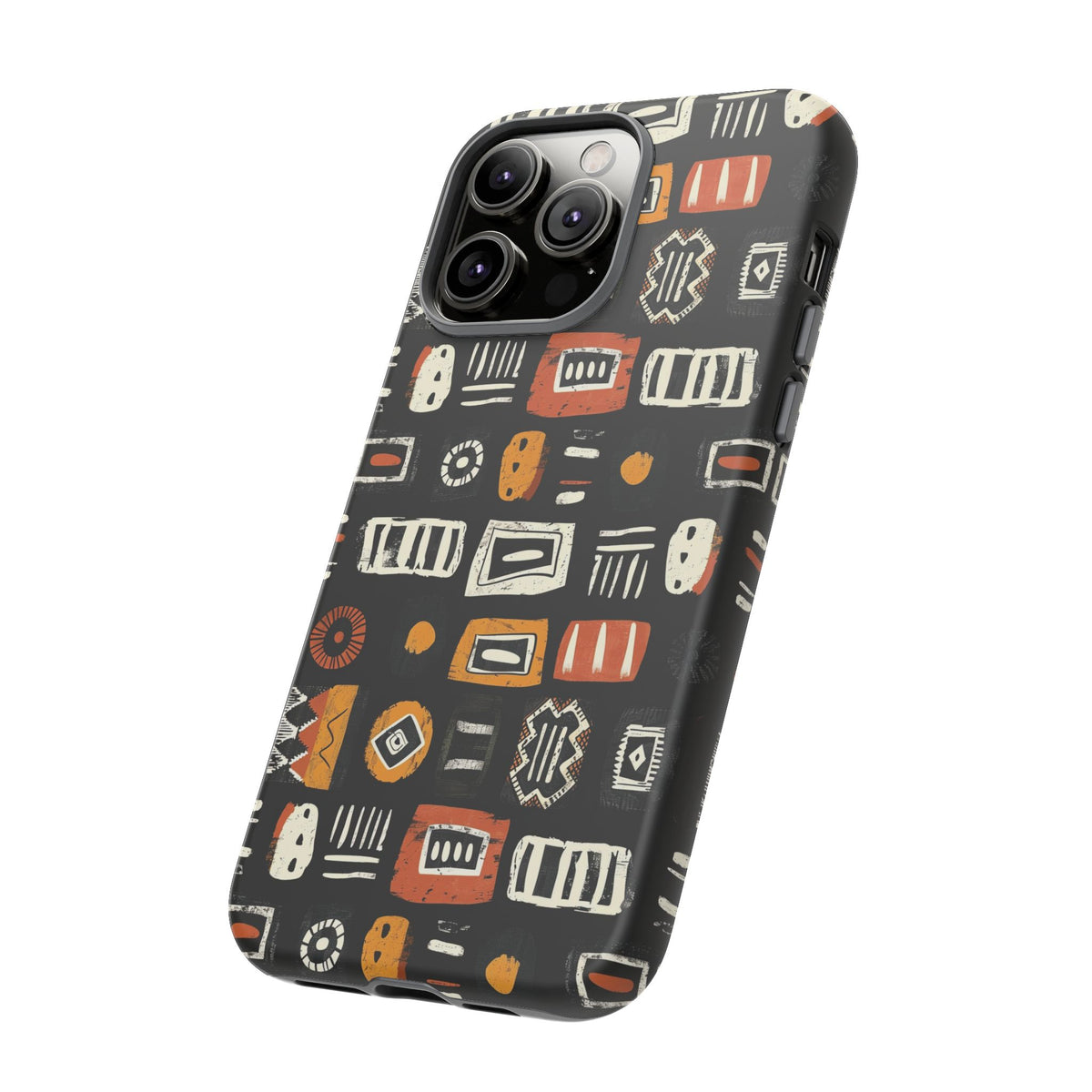 Stylish African Pattern Phone Case – Unique and Vibrant Protection 198