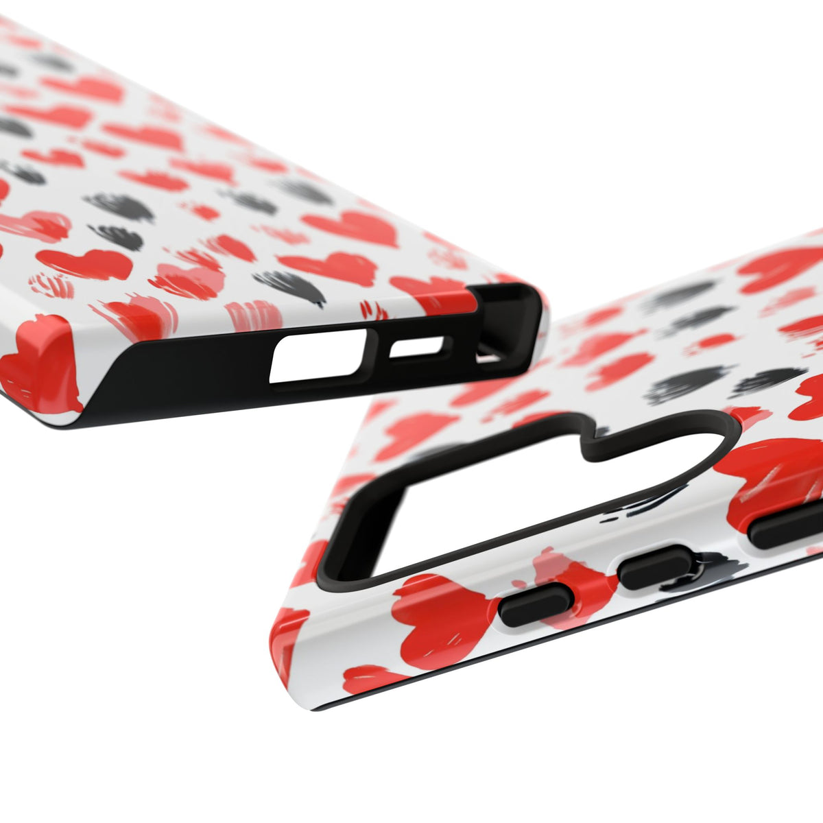 Heart Pattern Phone Case – Stylish & Loving Design for Your Device 366