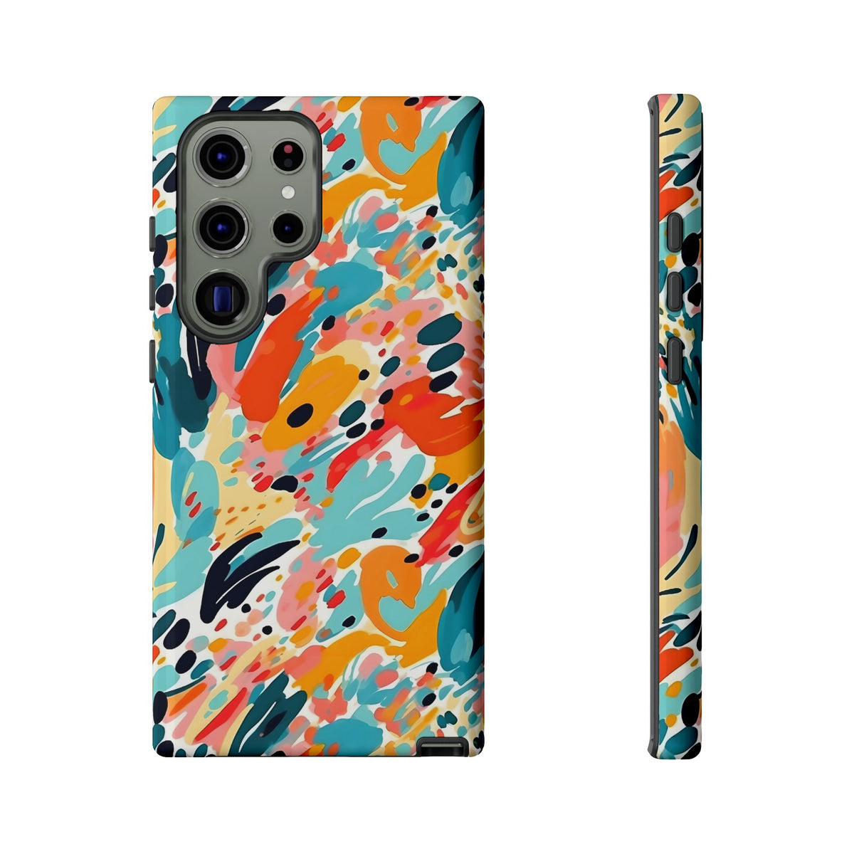 Abstract Painting Design Phone Case – Modern Art-Inspired Phone Cover 7