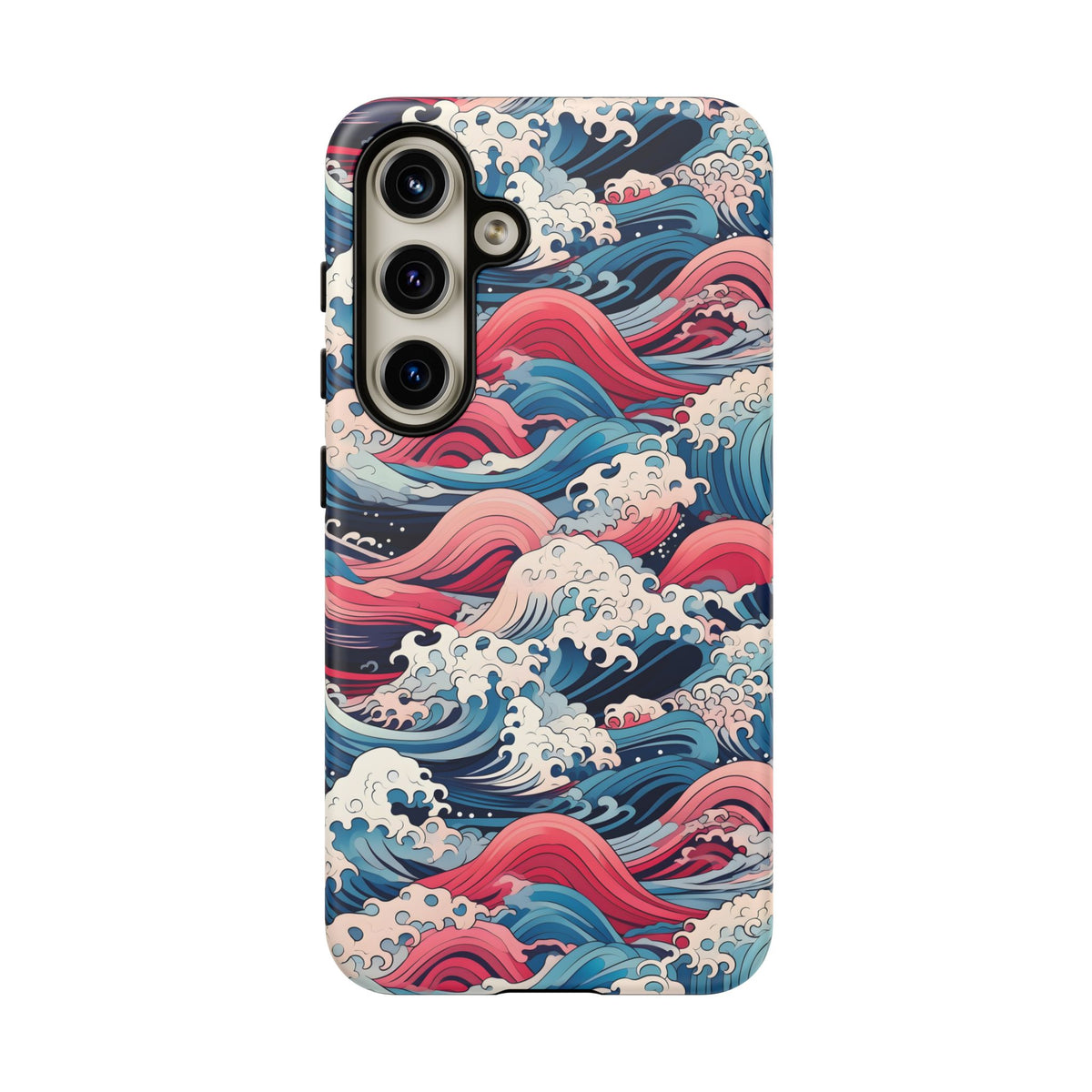 Japanese Waves Phone Case – Embrace Timeless Elegance with Classic Design 3