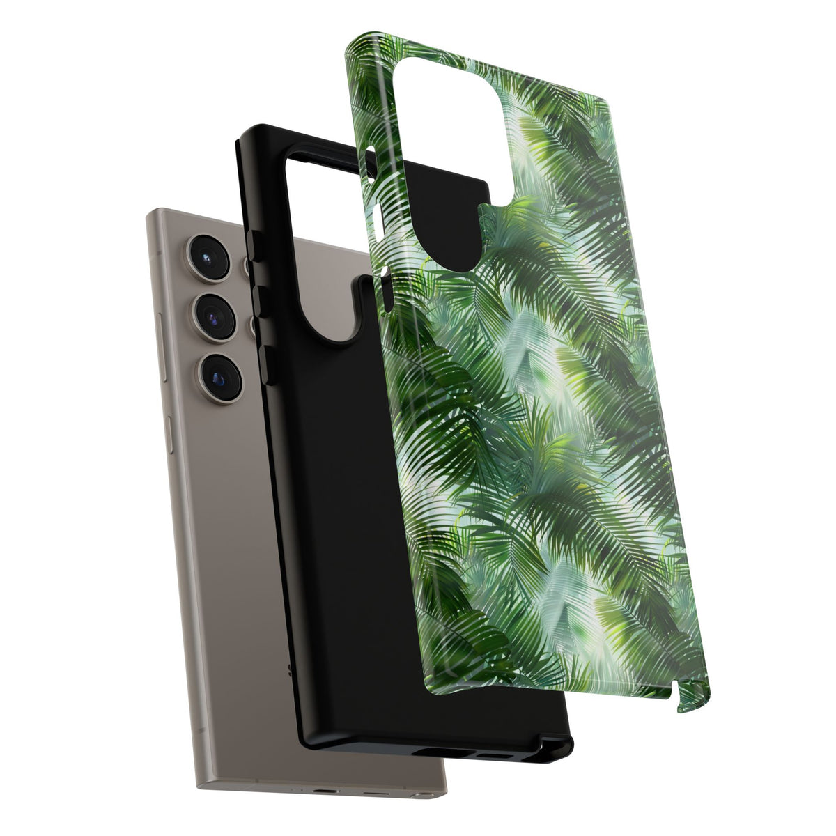 Jungle Pattern Phone Case – Exotic & Lush Design for Your Phone 344