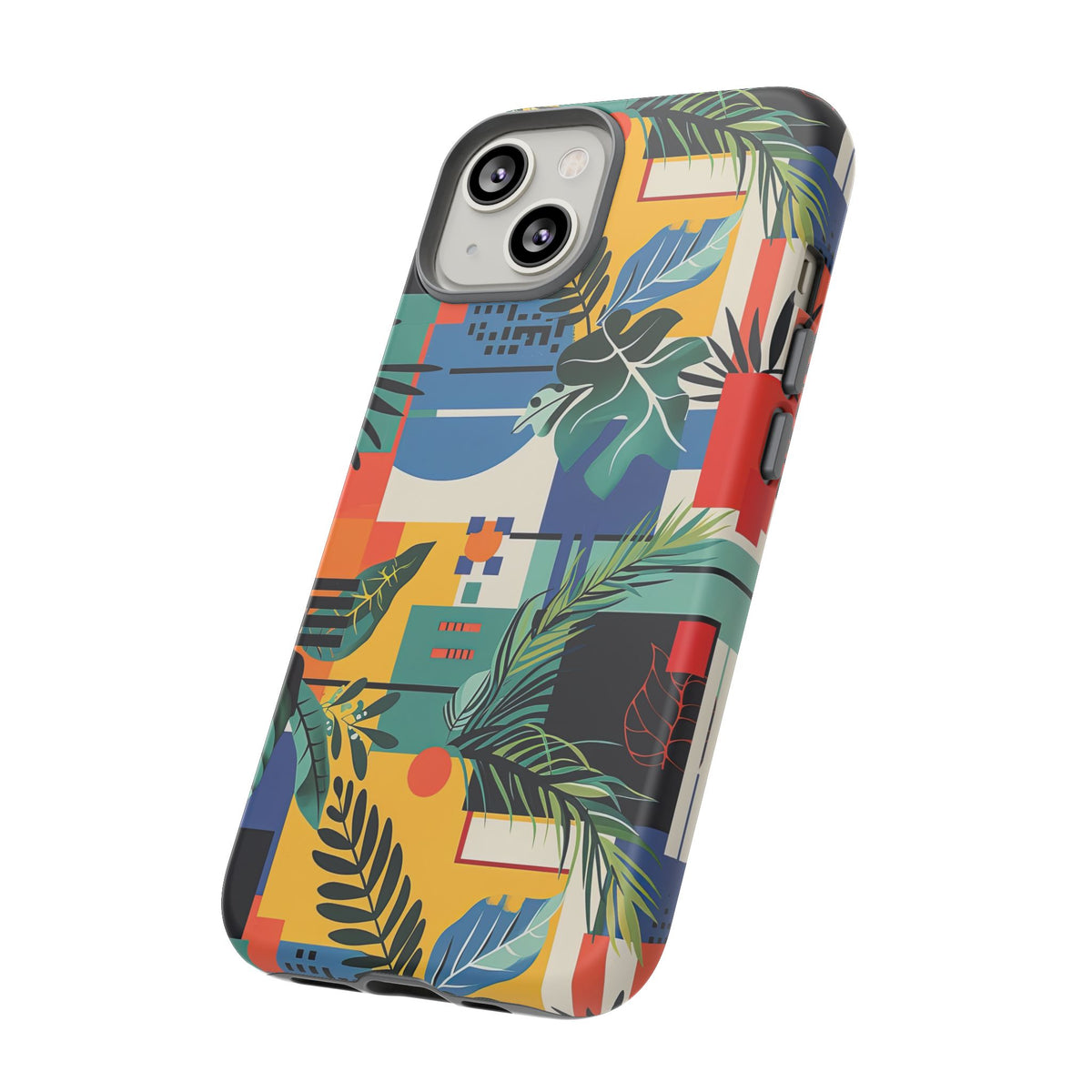 Jungle Collage Phone Case – Vibrant & Durable Nature-Inspired Protection