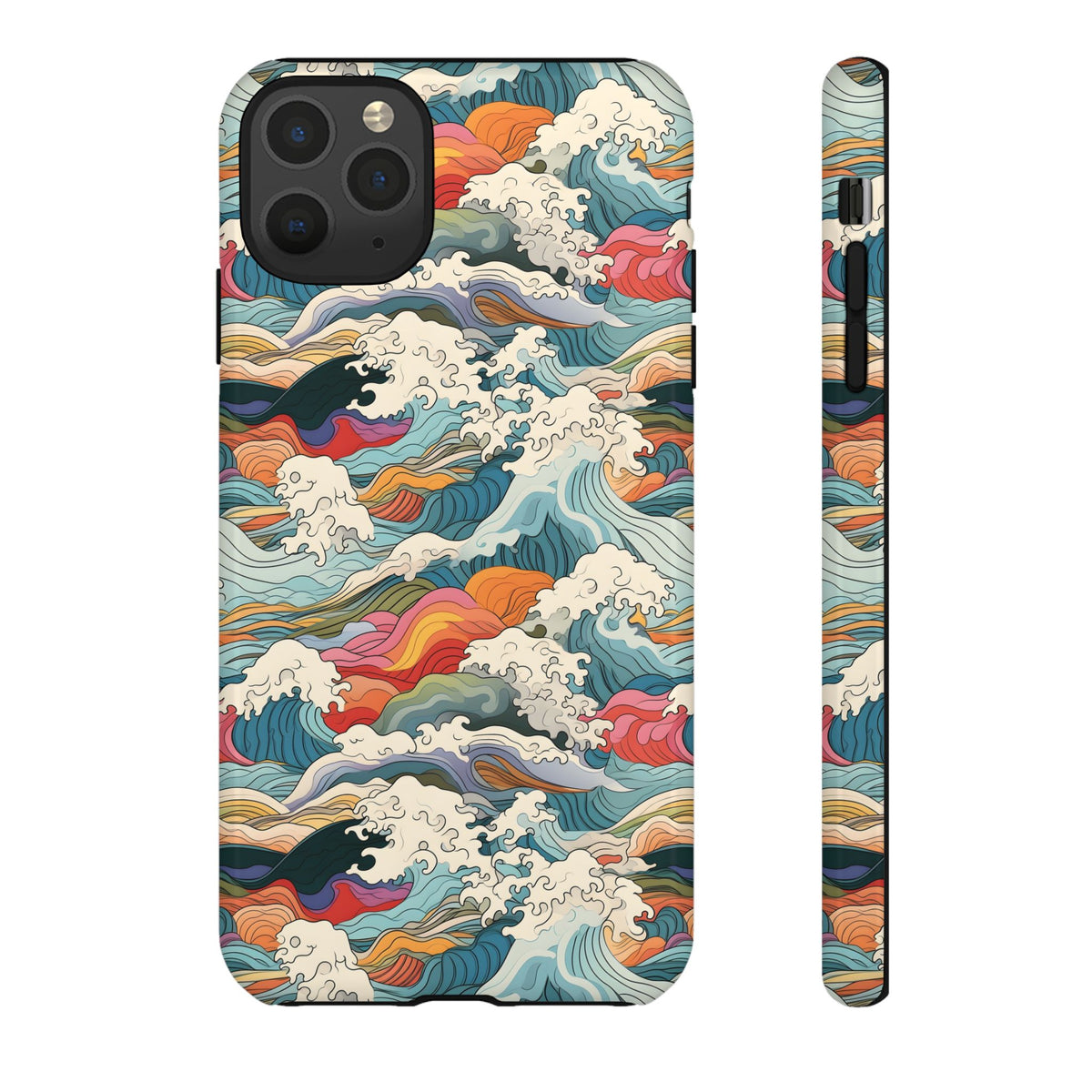 Japanese Waves Phone Case – Embrace Timeless Elegance with Classic Design 2