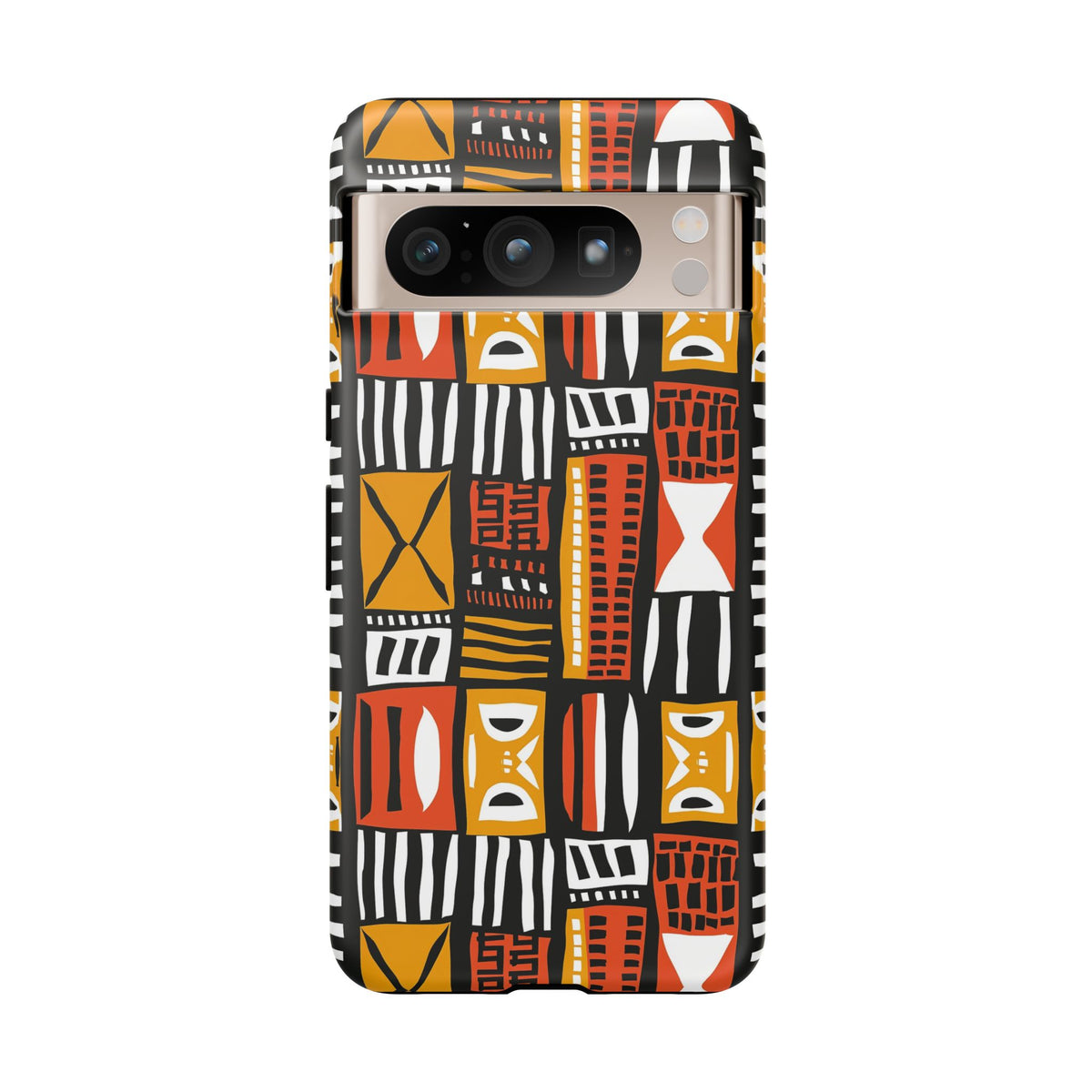 Stylish African Pattern Phone Case – Unique and Vibrant Protection 136