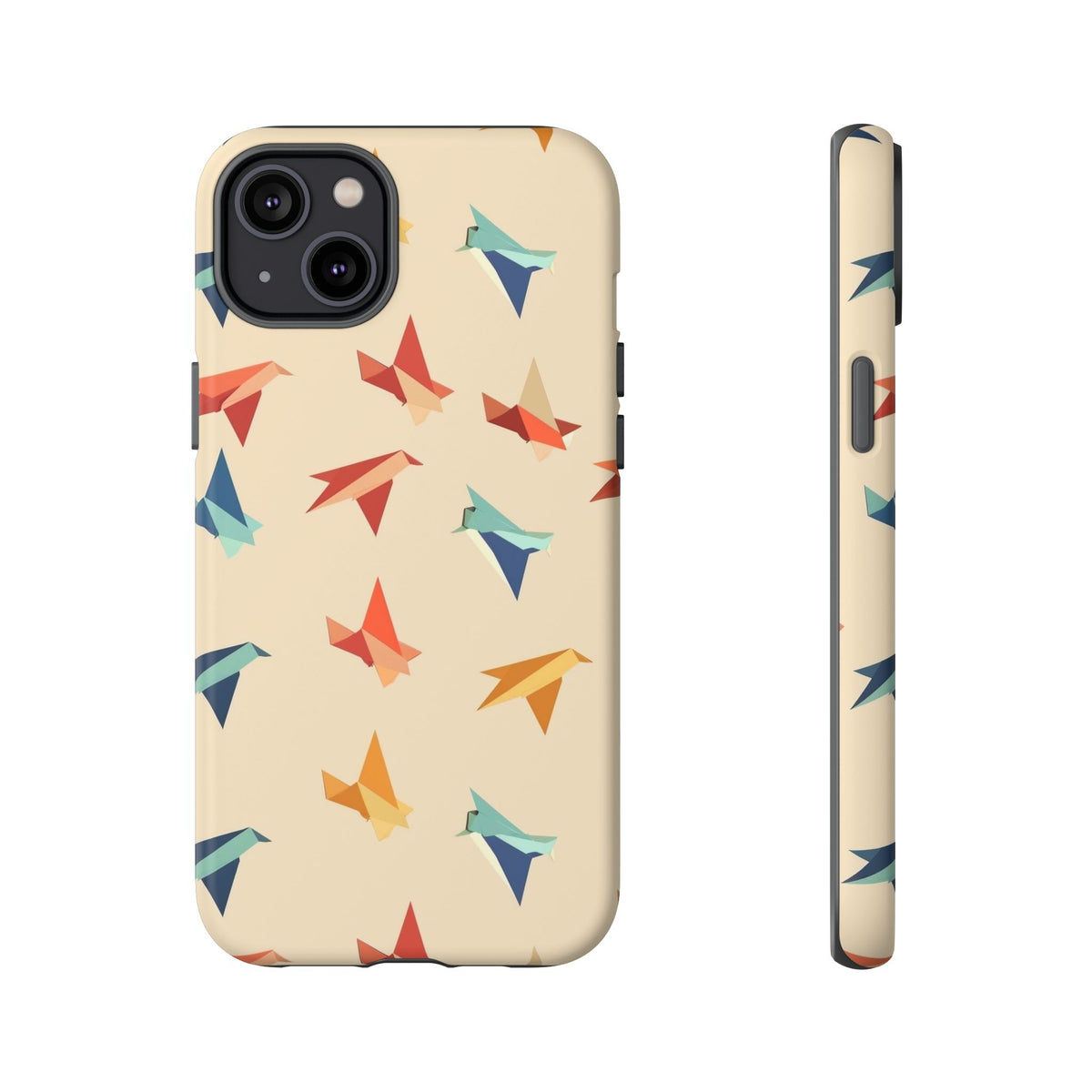 Birds Seamless Pattern Phone Case – Elegant and Timeless Avian Design 4