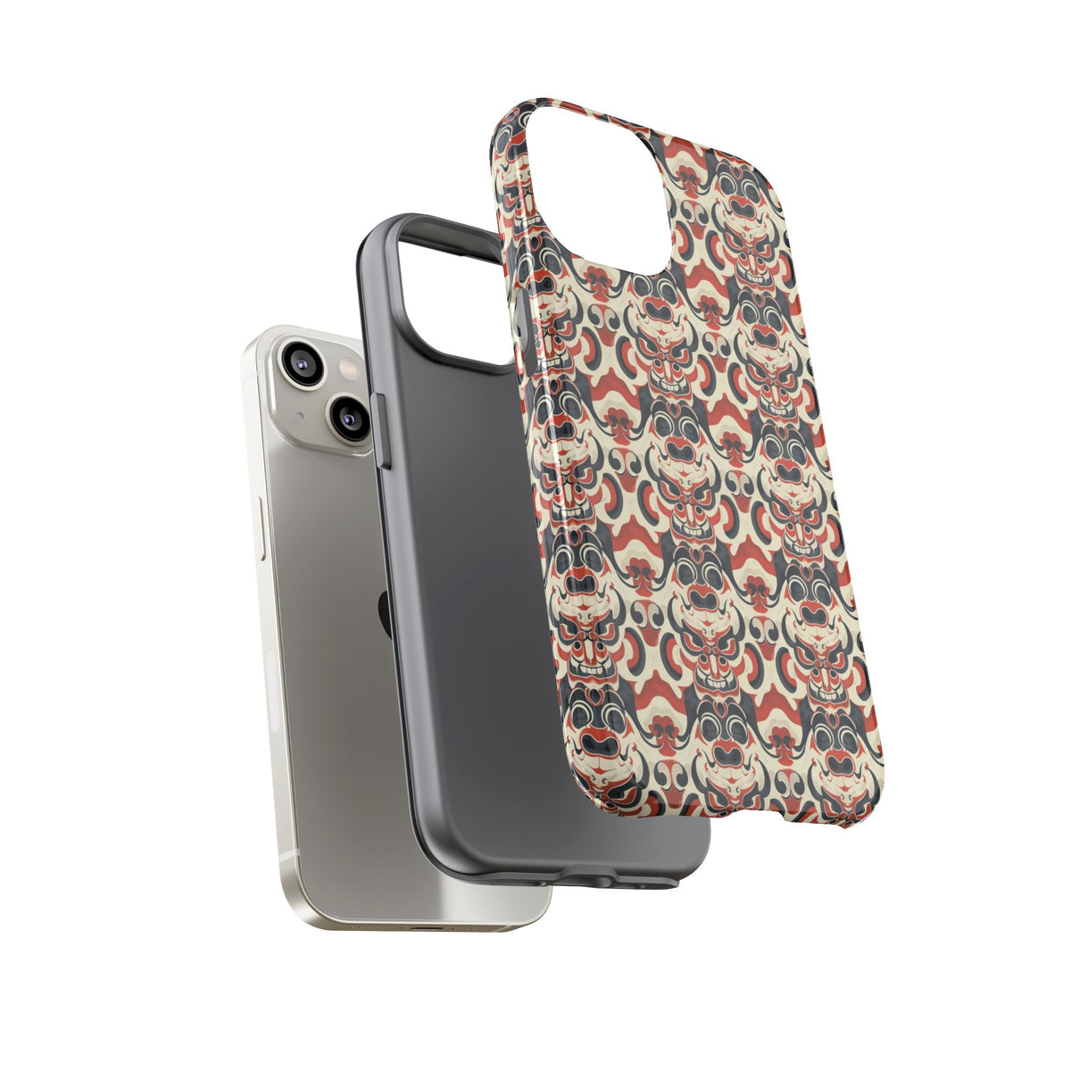 Japanese Pattern Phone Case – Elegant & Timeless Design for Your Phone 155