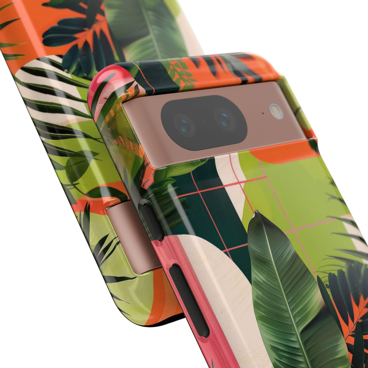 Jungle Collage Phone Case – Vibrant & Durable Nature-Inspired Protection