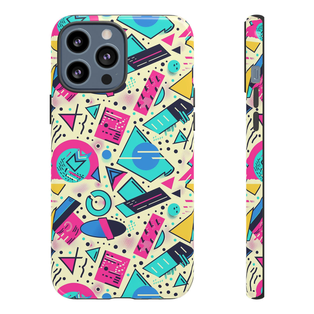 Retro 80s Seamless Phone Case – Vintage Style Meets Modern Protection 087