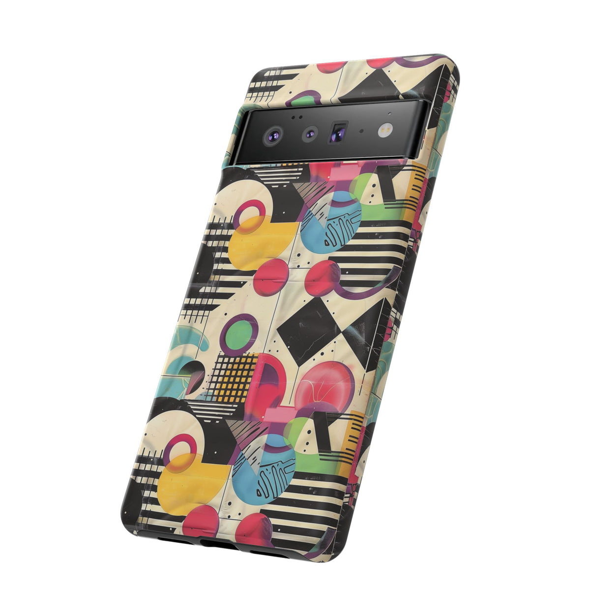 Retro 80s Seamless Phone Case – Vintage Style Meets Modern Protection 164