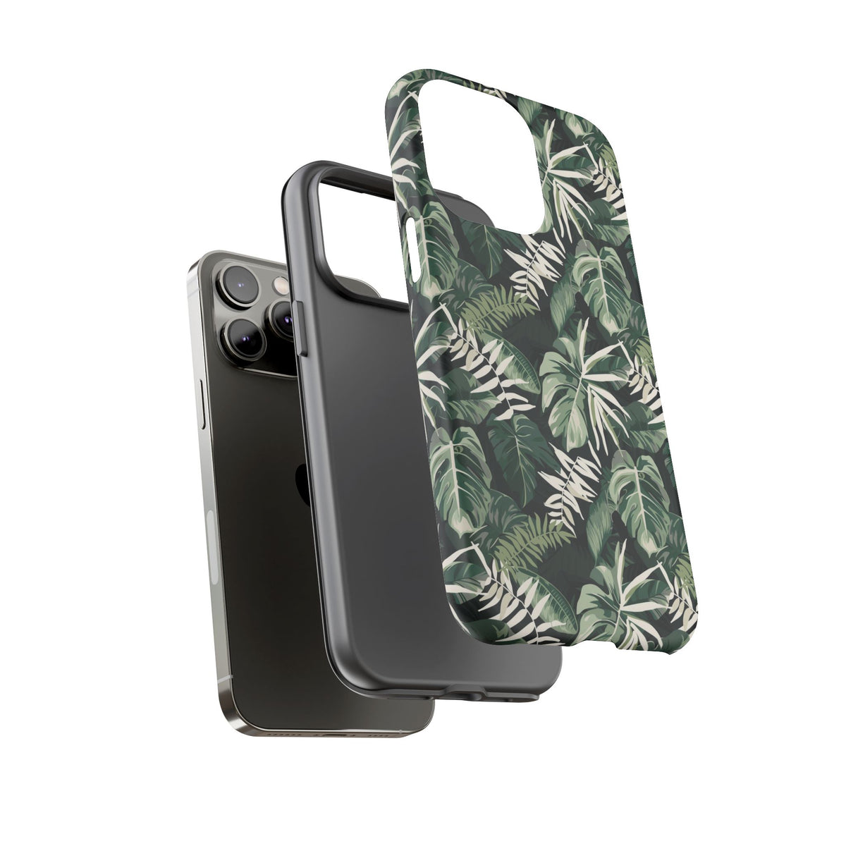 Jungle Pattern Phone Case – Exotic & Lush Design for Your Phone 351