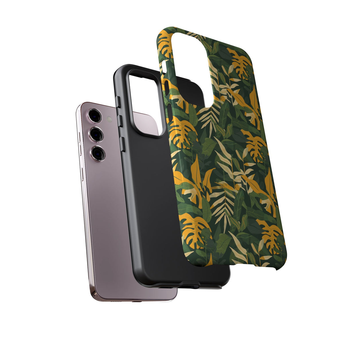 Jungle Pattern Phone Case – Exotic & Lush Design for Your Phone 347