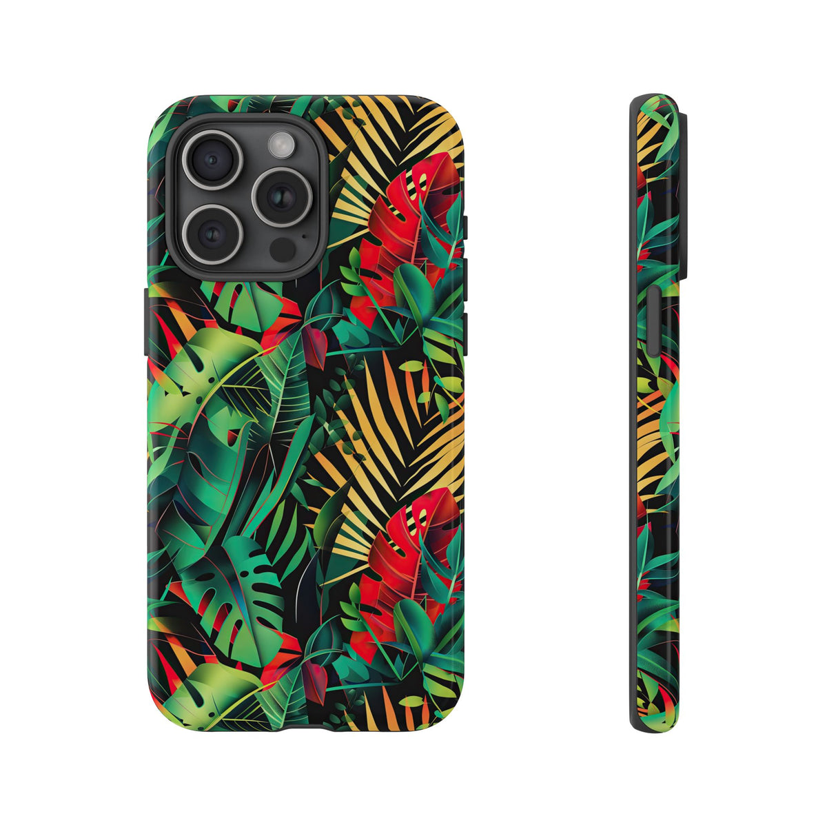 Jungle Collage Phone Case – Vibrant & Durable Nature-Inspired Protection