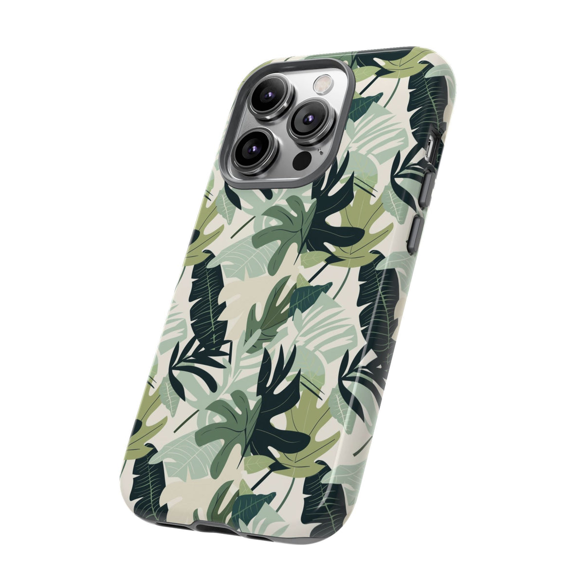 Jungle Pattern Phone Case – Exotic & Lush Design for Your Phone 329