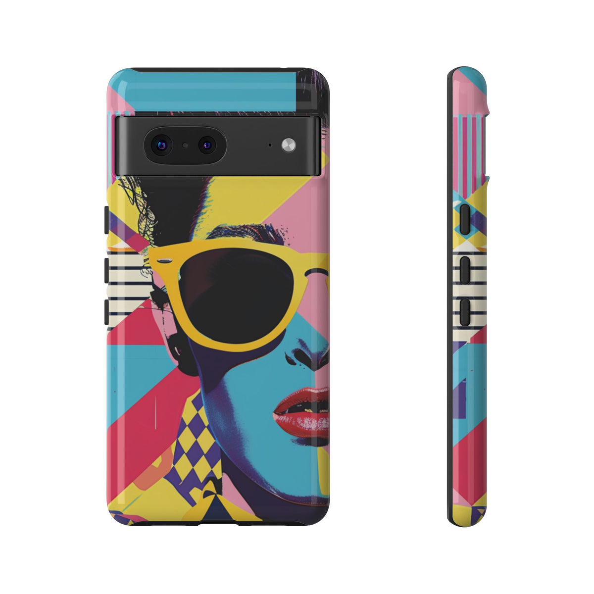 Retro 80s Seamless Phone Case – Vintage Style Meets Modern Protection 7