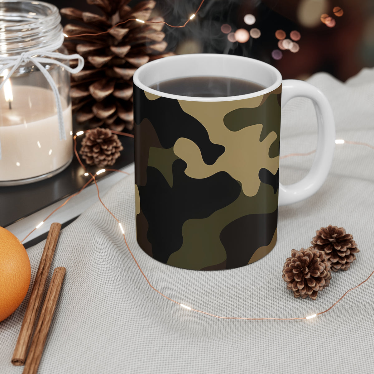 All-Over Camouflage Pattern Coffee Mug 374