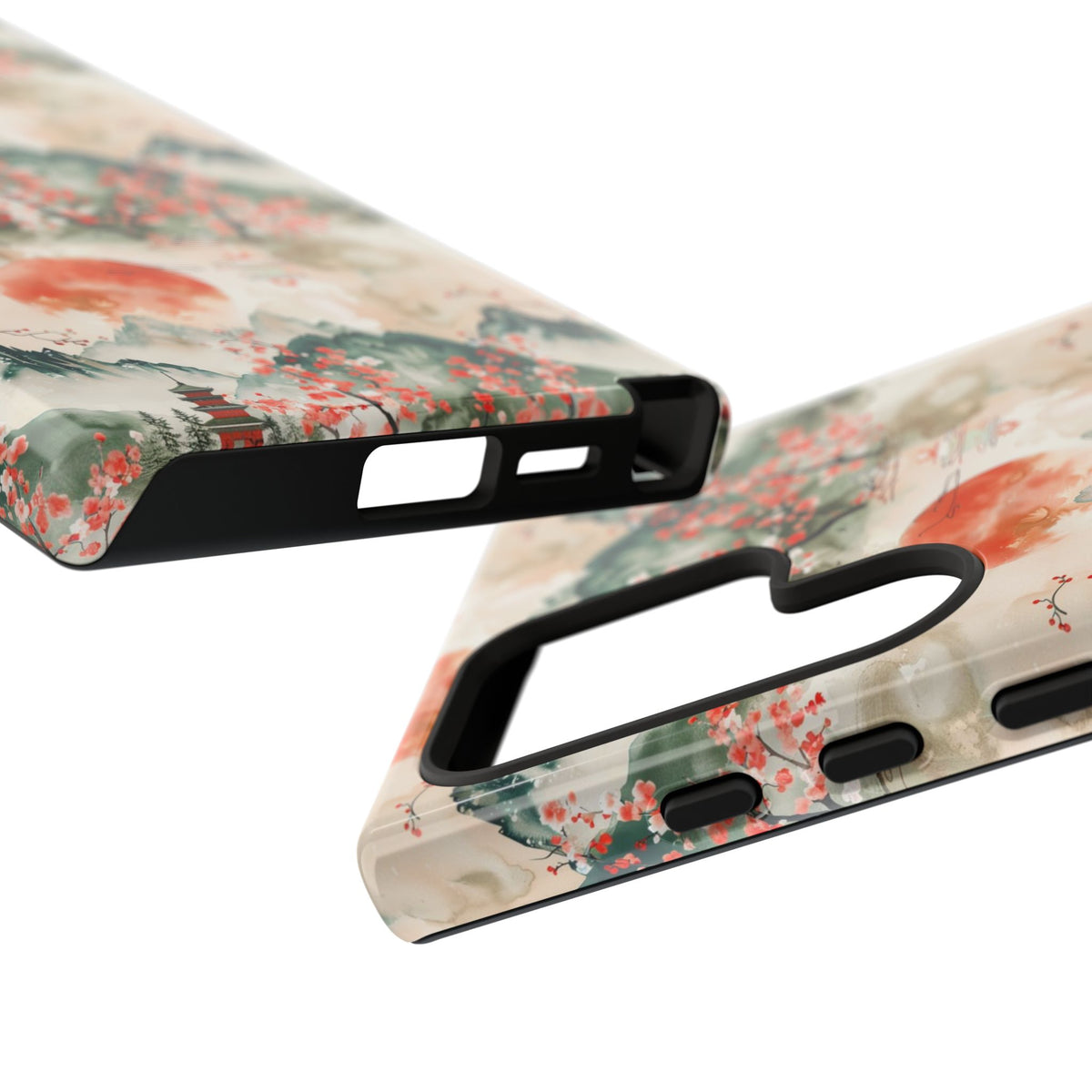 Japanese Pattern Phone Case – Elegant & Timeless Design for Your Phone 057