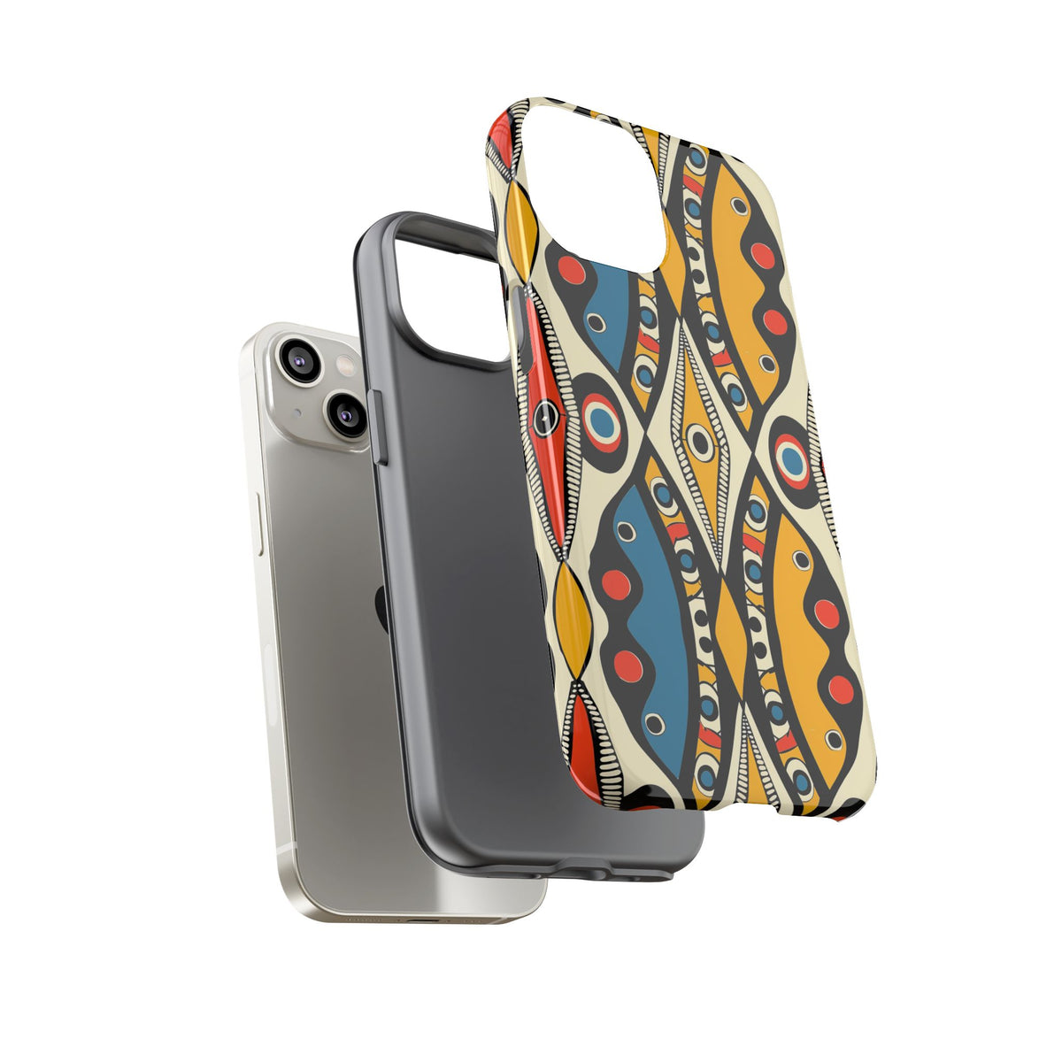 Stylish African Pattern Phone Case – Unique and Vibrant Protection 180