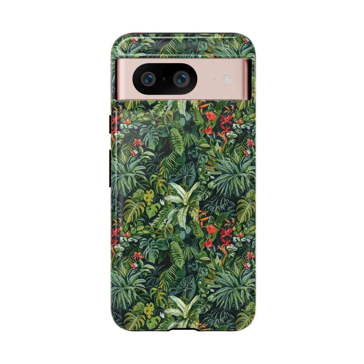 Jungle Pattern Phone Case – Exotic & Lush Design for Your Phone 323