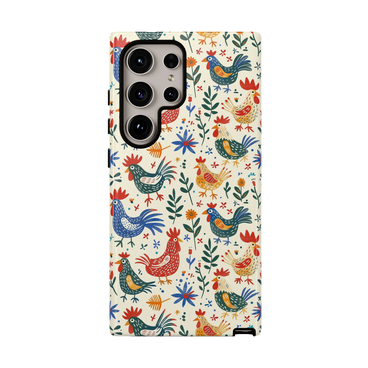 Birds Seamless Pattern Phone Case – Elegant and Timeless Avian Design 8