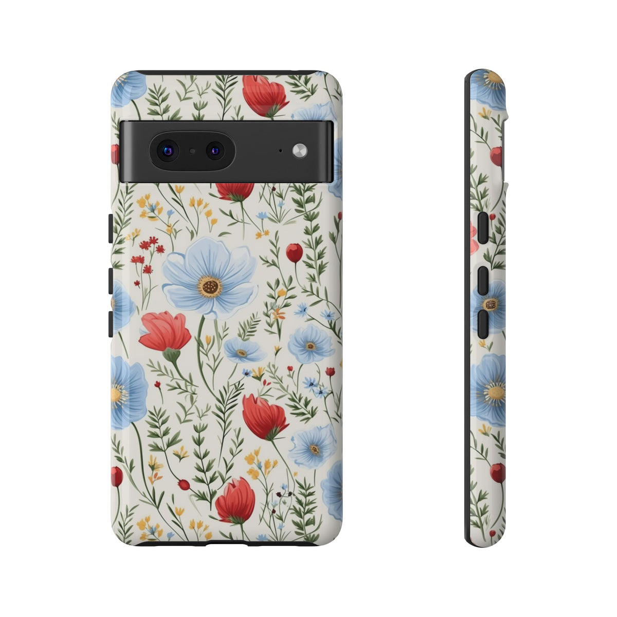 Wildflower Design Phone Case – Beautiful Nature-Inspired Floral Pattern